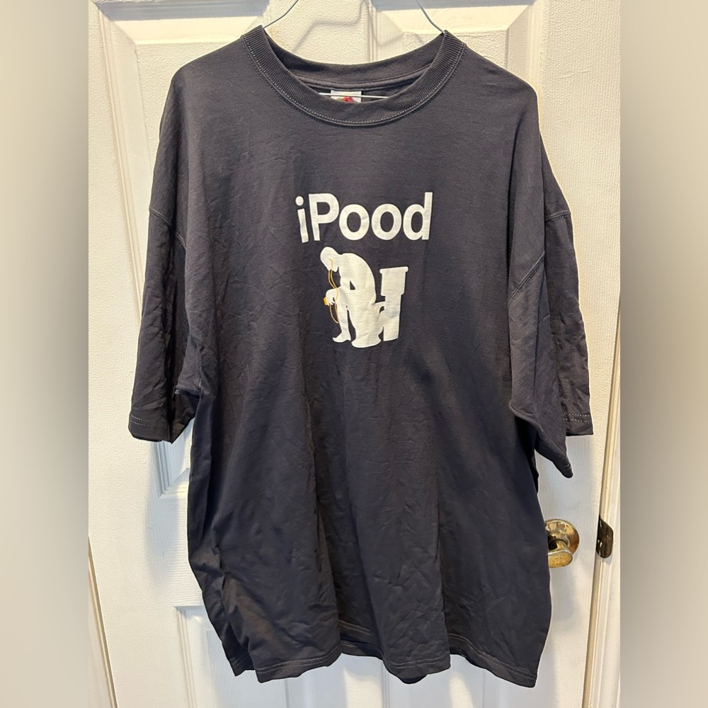 Funny graphic iPood‎ T-shirt xxl